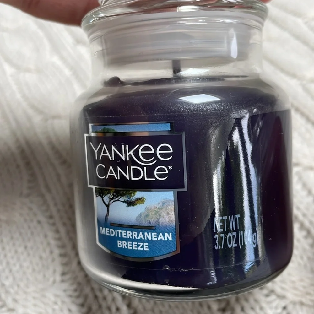 New Yankee Candles 2in lot Mediterranean Breeze/Water Garden